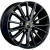 Диски Khomen KHW 1611 6.5x16 5*108 ET43 DIA65.1 Black Литой Диски Khomen KHW 1611 6.5x16 5*108 ET43 DIA65.1 Black Литой